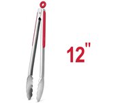 Pinza para alimentos de acero inoxidable de 9 pulgadas, pinza para barbacoa de 12 y 14 pulgadas, juego de tres piezas, pinza para pan multifuncional, pinza para filtro de aceite, pinza para alimentos