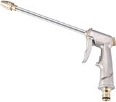 Pistola de riego de metal con boquilla de latón ajustable, pistola de alta presión, rociador, manguera de jardín, pistola de riego