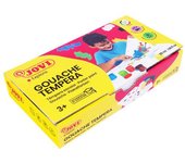 JOVI TEMPERA JOVI 507 7 COLORES SURTIDOS CAJA:6 unidades  VARIOS PAPELERIA