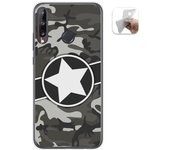Tumundosmartphone Funda Gel Tpu para Huawei P40 Lite E diseño Camuflaje 02 Dibujos