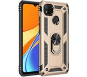 Shockproof Armor For Xiaomi Redmi 9 9T 9A 9C NFC Case Phone Case for Redmi Note9 Pro Ring Stand Bumper Silicone Phone Back Cover