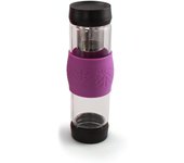 Crc Termo para Infusiones de Té con Filtro de Agua de Acero Inoxidable + 2 Vasos - Portátil y Reutilizable