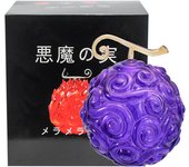 ONE PIECE Devil Fruit Anime Figure Toys Gum-Gum Flame-Flame Op-Op Dark-Dark Demon Fruit Action Luminous Model Collection Dolls
