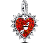 Charm Colgante Pandora Flecha Corazón Giratorio