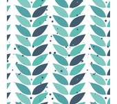 Papel Pintado Floral Hojas Verdes