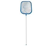 Recogehojas piscinas con mango plano