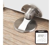 Punch Free Anti-collision Invisible Strong Magnetic Zinc alloy Door Stopper Door Holders Catch Floor Mounted Nail-free Door Stop