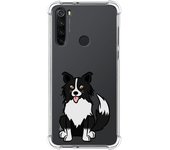 Funda Silicona Antigolpes para Xiaomi Redmi Note 8T diseño Perros 01 Dibujos
