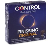 Control Finissimo Preservativos, 3 Unidades