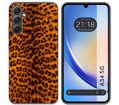 Funda Silicona para Samsung Galaxy A34 5G diseño Animal 03 Dibujos