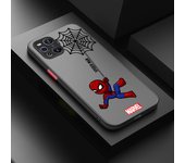 Marvel Anime Spiderman For OPPO Find X5 X3 Neo F21S F21 K10 Pro Lite TPU Shockproof Frosted Translucent Phone Case