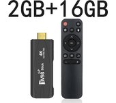 TV98 Mini TV Stick Android 12 Support 4K Video Wifi 6 3D TV Box 2.4G&5G Body Feeling Game Set Top Box 2GB 16GB TV Box