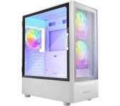 Antec NX410 Gaming Blanco Cristal Templado - Caja/Torre
