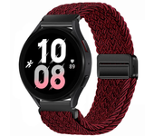 20mm 22mm Braided Nylon Strap for  Huawei Watch GT/GT3 Pro/Samsung Galaxy Watch 6 5 4 Magnetic Bracelet for Amazfit GTR/GTS Band