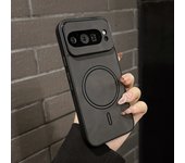 Luxury Matte Leather For Magsafe Magnetic Wireless Charge Phone Case For Google Pixel 9 PRO XL 9 8A 7 PRO Shockproof Phone Case
