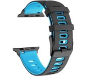 Silicone Watch Strap For Apple Watch Bands 44mm 40mm 49mm 45mm 41mm 38-42mm Sport Bracelet IWatch Series 8 se 9 7 6 5 4 3 Ultra2
