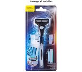 Quality Men razor Blade Replacement Heads Sharp Stainless Steel Shaving Cartridges Compatible Mach 3 Safety Shaver