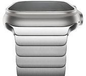 Luxury Titanium color Stainless Steel Strap For Apple Watch Band Ultra2 49mm 45mm 44mm 42mm 41mm 40mm Link IWatch 9 8 7 6 SE 5