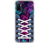 Tumundosmartphone Funda Silicona Antigolpes para Oppo A53 / A53s diseño Zapatillas 07 Dibujos