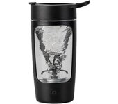 Botella mezcladora eléctrica, sin BPA, vaso mezclador portátil, vasos recargables para batidos y batidos sustitutivos de comidas