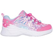 SKECHERS 303055L PKTQ Zapatillas deportivas niña 34399 25V DEPORTIVO ELASTICO MARIPOSA PINK