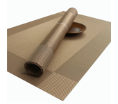 4Pcs/lot Placemat Fashion Pvc Dining Table Mat Disc Pads Bowl Pad Coasters Waterproof Table Cloth Pad Slip-Resistant Pad