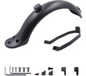 For Xiaomi Mijia MI M365 1S M187 Pro E-Scooter Tire Splash Fender with Rear Taillight Front Back Guard Mudguard screw line Parts