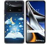 Funda Silicona para Xiaomi POCO X4 Pro 5G diseño Libro Cuentos Dibujos
