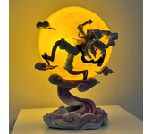 One Piece Flying To The Moon Nika Sun God 5 Gear Luffy Figures Model GK Statue Glowing Trendy Toys Ornament Gift Collectible