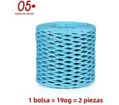 190g Raffia Yarn, Straw Paper Yarn Made in Bamboo Fiber, Handmade DIY Materials, Suitable for Making Summer Hat, Slippers, Bags, Cup Sets, Various Cute Ornaments, Hanging Ornaments, Ropes for Wrapping Gift Boxes and Bouquets, Etc. 1 Bag = 190g = 2
