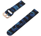 20mm 22mm Silicone Strap For Samsung Galaxy Watch Gear S3 Active 2 Graffiti Style Strap For HuaMi Amazfit Huawei Watch Band