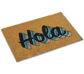 Felpudo Versa Hola Fibra de coco 40 x 2 x 60 cm