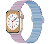 Magnetic Loop For Apple Watch Band 44mm Ultra 49mm 45mm 40mm 41mm 42mm Silicone sport Bracelet iWatch Serie 8 7 6 SE 5 4 3 Strap