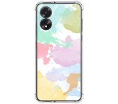 Tumundosmartphone Funda Silicona Antigolpes para Oppo A18 diseño Acuarela 11 Dibujos