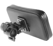 para Itel A33 Plus (2021) Soporte Manillar de Bicicleta y Moto Impermeable - Negro