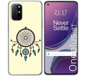 Tumundosmartphone Funda Gel Tpu para OnePlus 8T 5G diseño Atrapasueños Dibujos