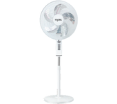SPARK-VENTILADOR DE PIE DE 18". POTENCIA 70W. VOLTAJE 220-240, 50/60 HZ. 5 ASPAS DE ALUMINIO. OPERACIÓN SILENCIOSA. REJILLA DE ALUMINIO.  4 VELOCIDADES.