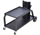 AS754751583 METALWORKS CARRO DE SOLDADURA LKA 500. Carga máx.: 50 kg Dimensiones: bandeja sup. 500 x 315 mm Dimensiones (l x an x al): 805 x 420 x 500 mm Peso neto: 11,5 kg. Soporte con bombona de gas.