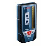 Bosch Professional Receptor de Láser LR 7 (para láser rojo y verde, 2 pilas AAA, alcance: 5-50 m, estuche), azul