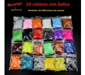 5mm 24colors Hama beads Education Iron beads 3D puzzle Beads lroning Guarantee perler Fuse beads diy toy miçangas