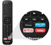 Mando A Distancia En2bs27h Para Tv Hisense Netflix Youtube 50r5 55r5