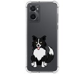 Funda Silicona Antigolpes para Oppo A76 / A96 diseño Perros 01 Dibujos
