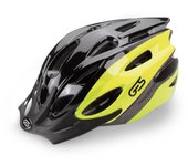 Casco Bicicleta Montaña Ges Rocket Talla-L, Amarillo/Negro