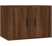 Mueble TV combinadoMueble para TV de pared roble marrón 57x34,5x40 cm