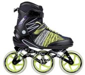 PATINES EN LINEA NILS EXTREME NA1206 NEGRO-VERDE TALLA. 40
