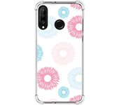 Funda Silicona Antigolpes para Huawei P30 Lite diseño Flores 06 Dibujos