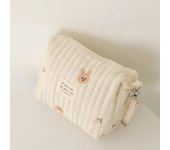 New Mommy Bag Cute Print Embroidery Mommy Bag Zipper Newborn Baby Diaper Bag Nappy Pouch Travel Stroller Storage Bags