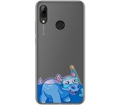 Tumundosmartphone Funda Gel Transparente para Huawei P Smart 2019 / Honor 10 Lite diseño Hipo Dibujos