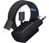 cable 25W charger with connection, Samsung Galaxy Z Flip4 5G/Z Fold4 5G/S22 5G/S22+5G/S22 Ultra 5G/S22/Note20/Note20 Ultra/A53
