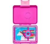 Fiambrera Yumbox Snack 3C Purple + Unicornio